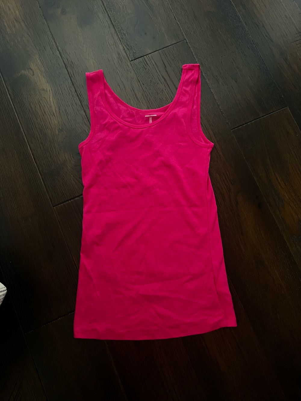 Bright Pink slim fit Tank